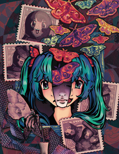 At the Mercy of a Dream - Finished piece for the Siinamota charity zine.
